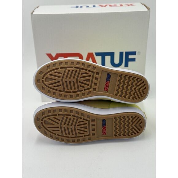 XTRATUF Women's Ankle Deck Boot Yellow Aurora New In Box Size 8 - Picture 7 of 8